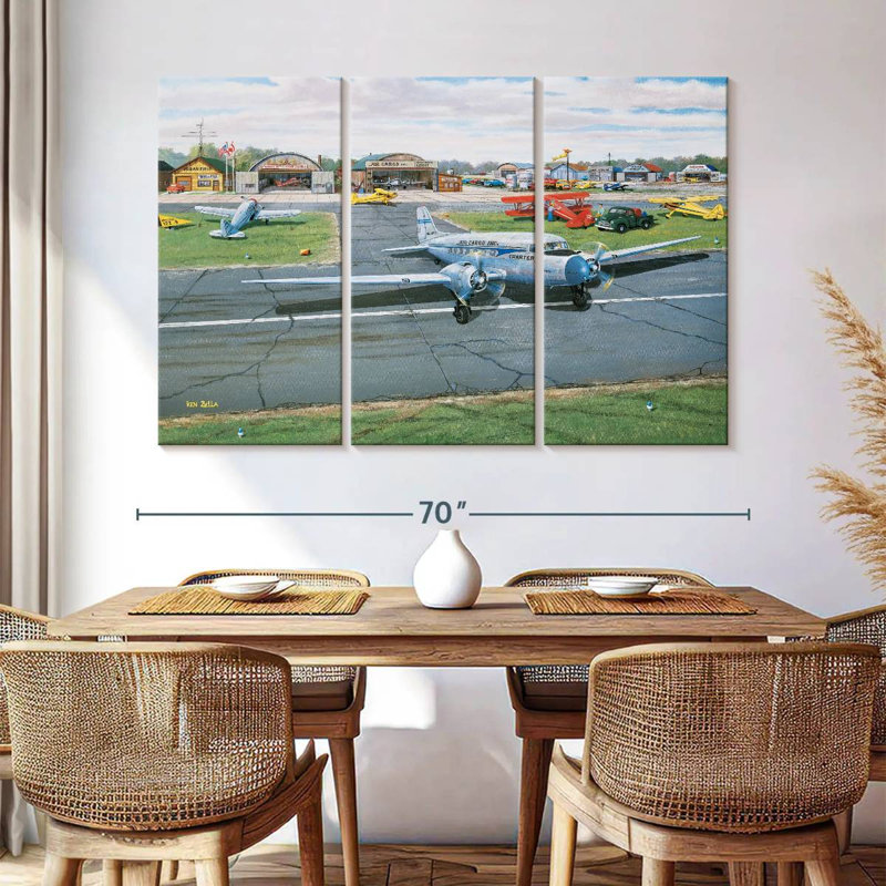 Mehar Municipal Airport, 42" H x 65" W