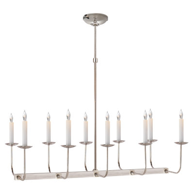 Chapman & Myers Linear Branched Chandelier