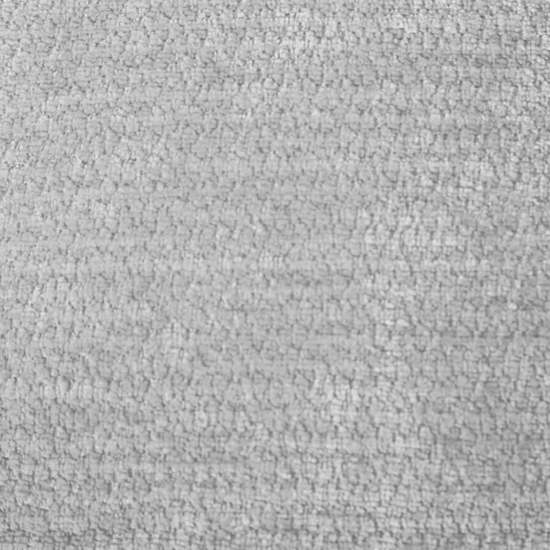 Canapé modulaire en forme de L Boneless avec éponge et méridienne haute densité, Mélange de polyester gris