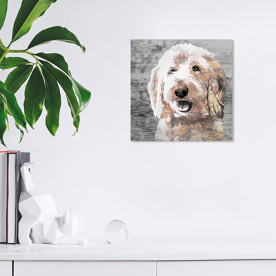 «Love My Labradoodle» sur toile par Wynwood