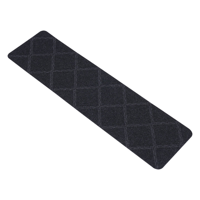 Tapis d'escalier Wenz, Gris foncé