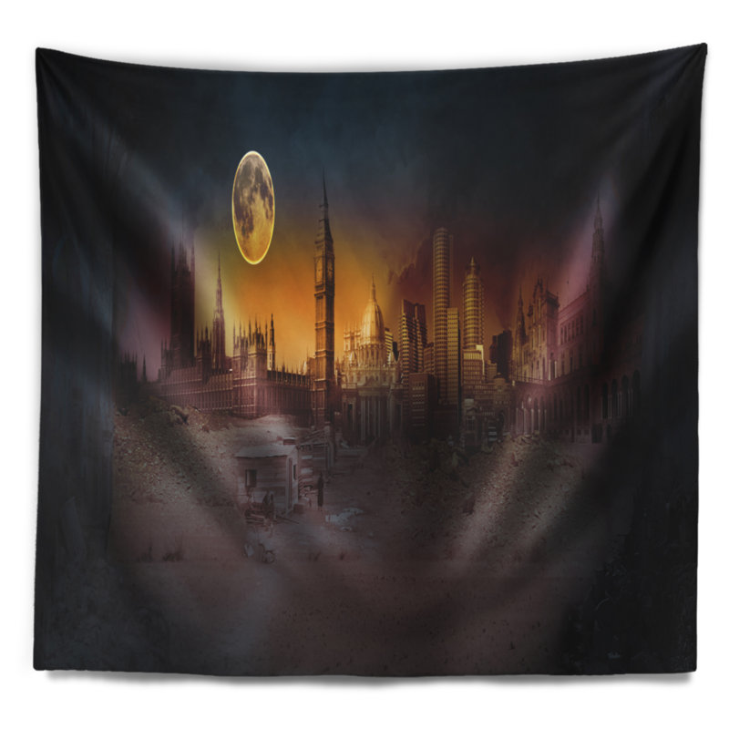 Polyester Tapestry, 32" H x 39" W