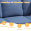 Repose-pieds en osier avec coussins Zackery-1293417892