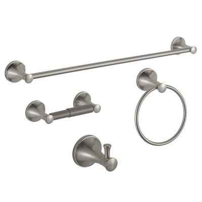 4 - Piece Bathroom Hardware Set
