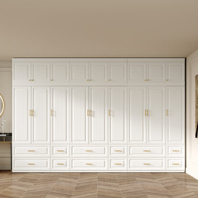 141.6"W Large Wardrobe by Hokku Designs