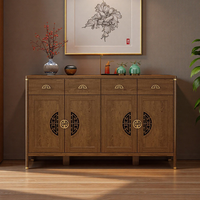 New Chinese style floor standing shoe cabinet