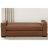Stylish And Durable Faux Leather Ottoman-983769878