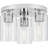 Bromwich Glass Flush Mount-83451034-83451035