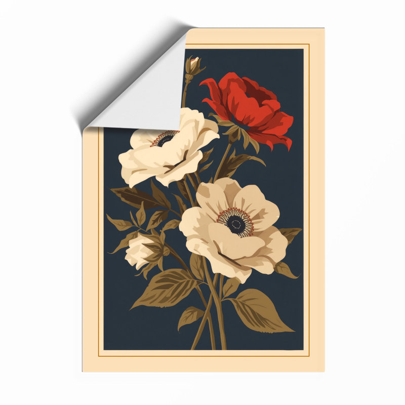 Florals Botanical - Framed Print, Unframed, A1 - 84.1 x 59.4 cm