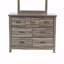 Commode en chêne gris