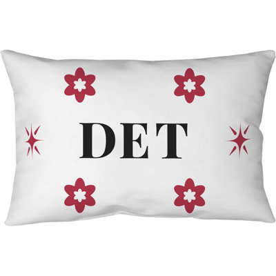 Detroit Basketball Colors Microfiber Body Pillow 20 inch x 54 inch