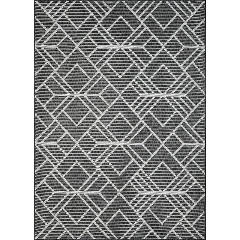Annie-Jane Washable Geometric Indoor Rug, Rectangle 2' x 3'