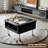 Solid Wood Rectangular Coffee Table-111944046
