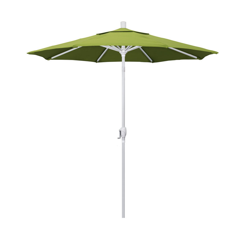Parasol sunbrella de marché 7,5' Wallach, Toile Sunbrella® bleu pacifique