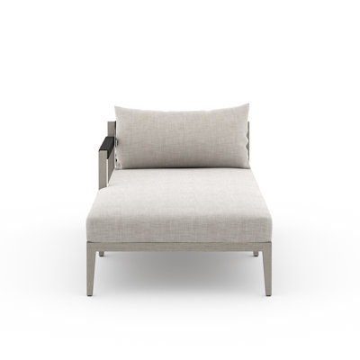 Sherwood Outdoor Teak Chaise Lounge