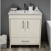 Latitude Run® Sallisaw 47.63'' Free Standing Single Bathroom Vanity ...