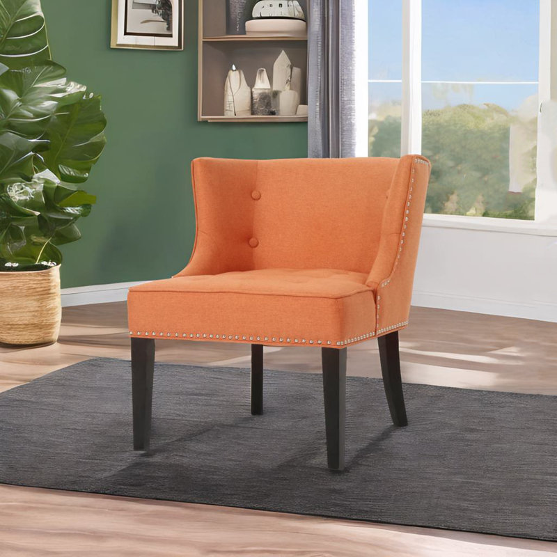 Chaise d'appoint en tissu