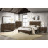 Ensemble de chambre avec grand lit 5 pièces Rodarte Brun chaud