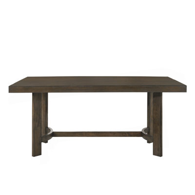 Table de salle à manger en chêne vieilli