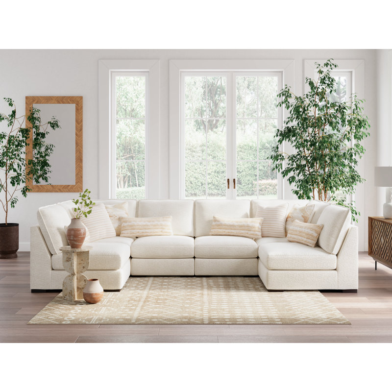 Donelson Creek Sectional, 40" H x 192" W x 43" D