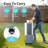 Evaporative Air Cooler, 3500 CFM Swamp Cooler with Remote, Portable Water Cooling Fan with Scroll Casters, 3 Speed Cooling Fan, 4 Ice Packs, 11 Gallon for office Garage Outdoor