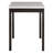 BAR TABLE AND 4 BAR STOOLS