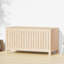 Rosalind Wheeler Daesha 121cm W 269L Water Resistant Pine Solid Wood Deck Box-1326867561