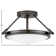 Collier Three-Light Semi-Flush Mount Ceiling Light - Black Oxide