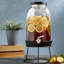 Distributeur de boisson classique en verre 11L avec support Classic Drinkware Mason Craft & More