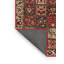 Tapis floral orange / brun / beige-1750346923