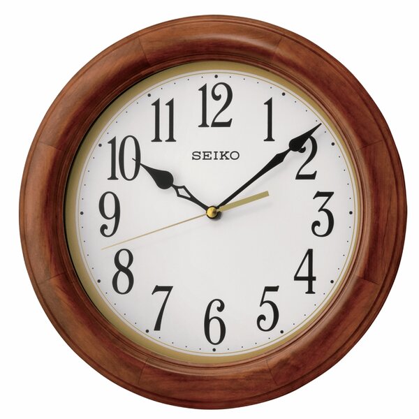 23-inch Tall Concise Modern Pendulum Wall Clock Natural Hardwood Conve –  JUSTIME Clocks