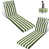 Grass Green/White Striped 