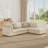 Amiela Upholstered L-Shaped Sectional Right Hand Facing-1853707325