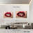 Shuttleworth Red Gold Drip Lips-108010496