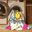 Tapis lavable pour enfant Dakota Fields Sky Clouds_Sky027-856624697