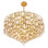 Light Iron Round Petra Bel Air Chandelier