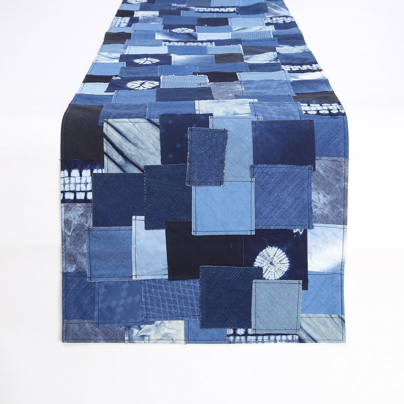 Patchwork Table Runner, 90" W x 16" L