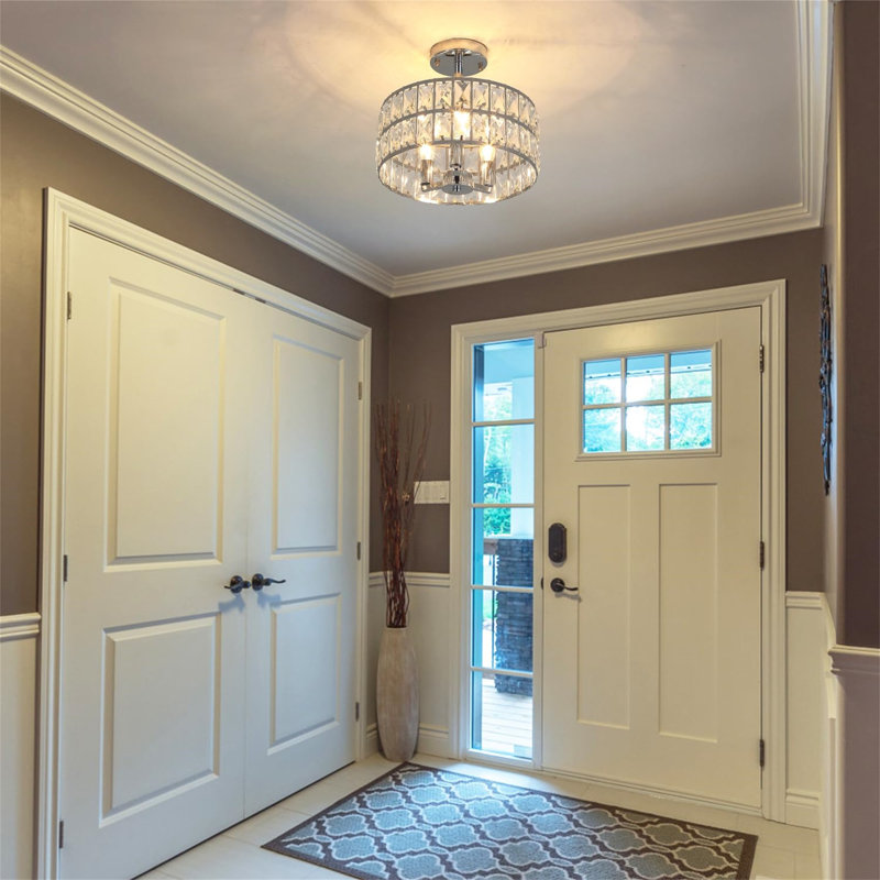 3-Light Drum Chandelier