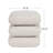 Agnes Upholstered Round Swivel Ottoman-117873395