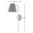 Daphne Plug-in Armed Sconce-23264439-23264441