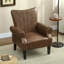 Faux Leather Armchair