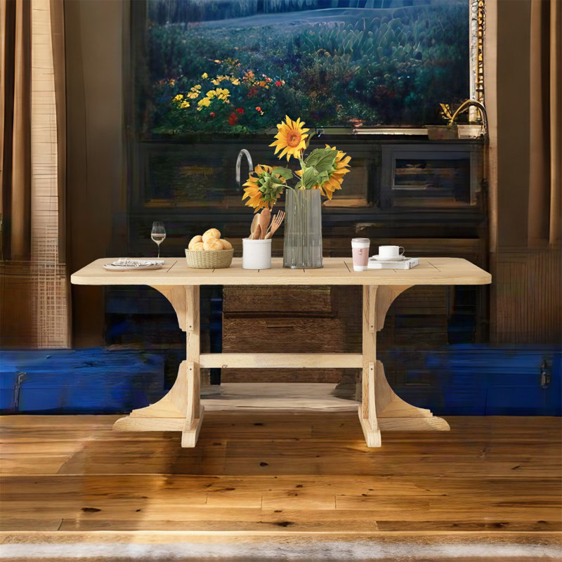 Cherianne Dining Table, Natural Wood Wash