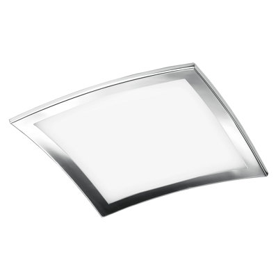 Plafonnier encastré carré à 4 lumières unique