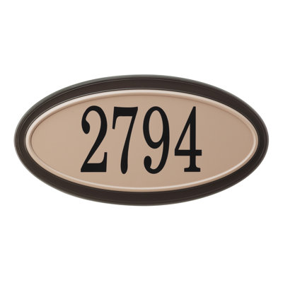 Oval Wall Plaque