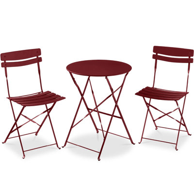 Folding Patio Bistro Set