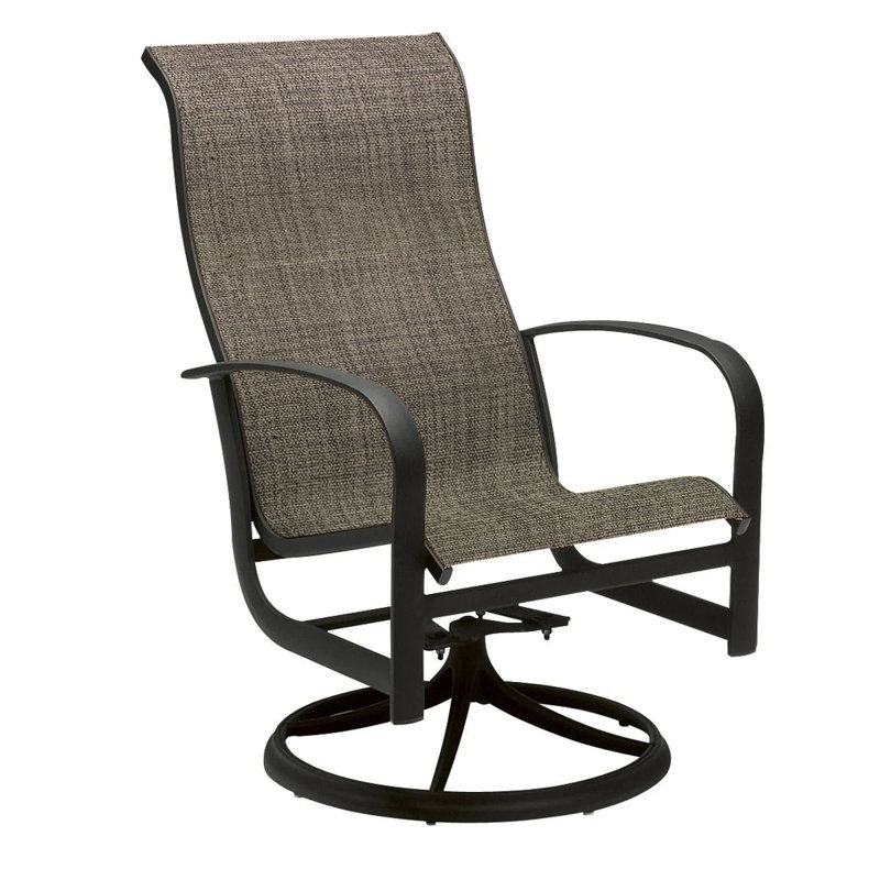 Chaise de patio pivotante Fremont, Gravier Augustine