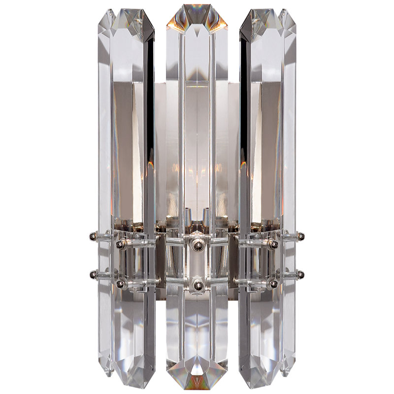 AERIN Bonnington Wall Sconce, Polished Nickel