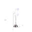 Lampe de table en aluminium 27,5 po à 6 lumières DEL Aluminun-146574410