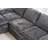 Modern Deep 3-Seat Sofa Couch with Ottoman-693621170