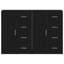 Sideboards 2 Pcs 60X31x84 Cm Engineered Wood-962267535